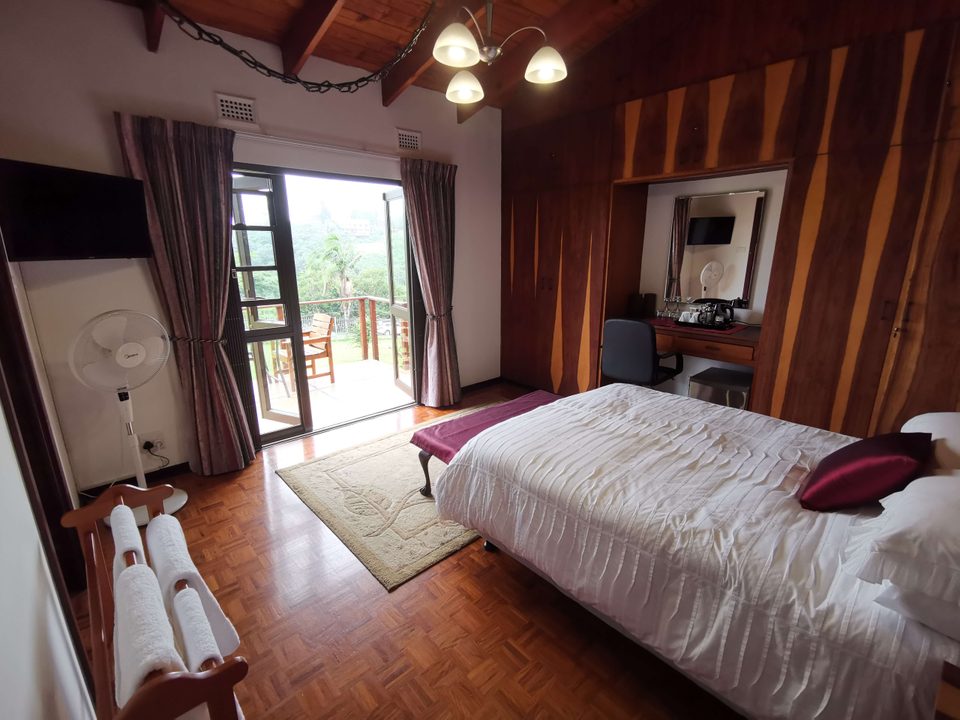 Entrance to the Red Room at The Anchorage Krantzkloof