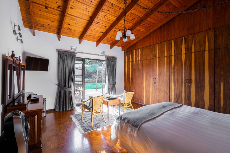 Entrance to the White Room at The Anchorage Krantzkloof