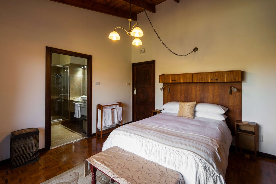 Gold Room double bed at The Anchorage Krantzkloof